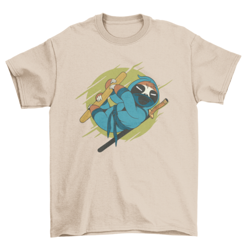 Ninja Sloth T-shirt