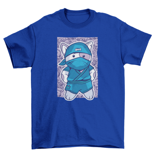 Ninja cat t-shirt